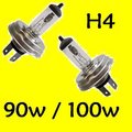 View Item Halogen H4 Bullbs - 100W - Pair